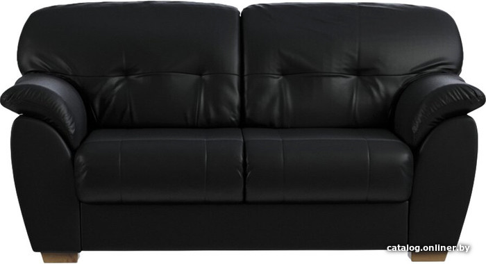 

Диван Divan Медиус-2 Black 46401 (экокожа, черный)
