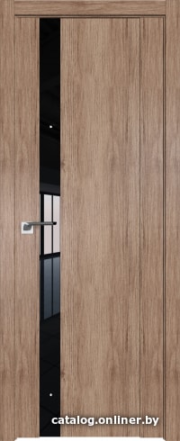 

Межкомнатная дверь ProfilDoors 62XN R 90x200 (салинас светлый/стекло черный лак)