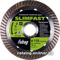 

Отрезной диск алмазный Fubag 80115-3