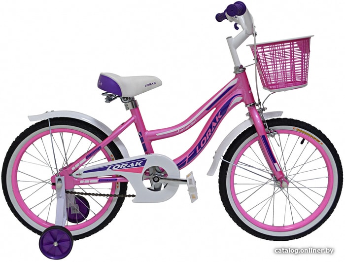 

Детский велосипед Lorak Junior 18 Girl 2020 (розовый)