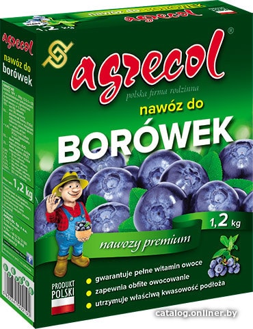 

Удобрение Agrecol Удобрение для голубики 1.2 кг