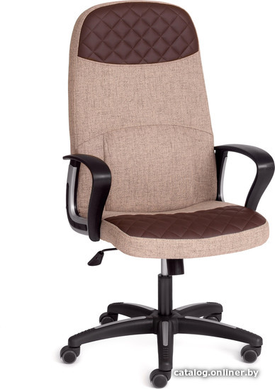 

Кресло TetChair Advance (иск. кожа/ткань, светло-коричневый/коричневый)