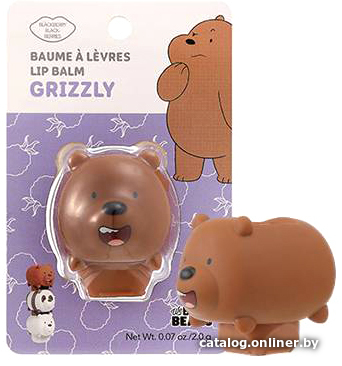

Miniso Бальзам для губ We Bare Bears Collection 3.0 Hydrating Lip Balm Grizzly 5177