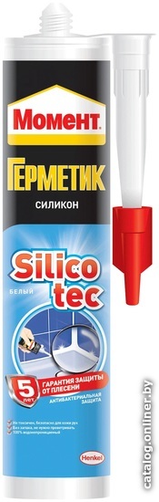 

Герметик Момент Силикотек 280 мл (белый)