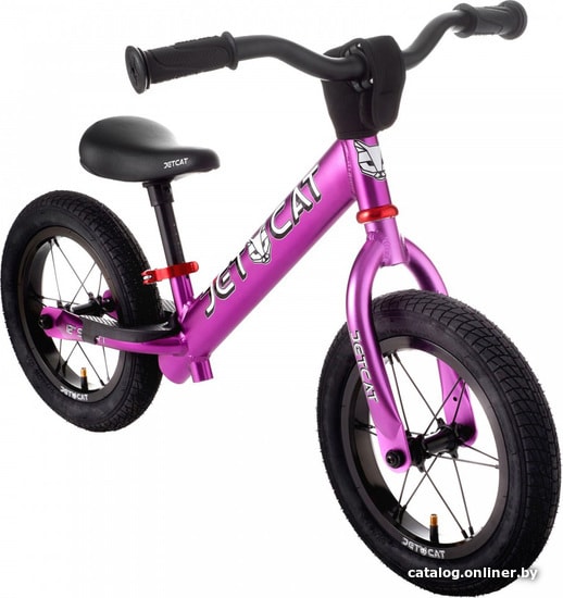

Беговел JetCat Sport 12 Super Light Air Pro (сиреневый/красный)