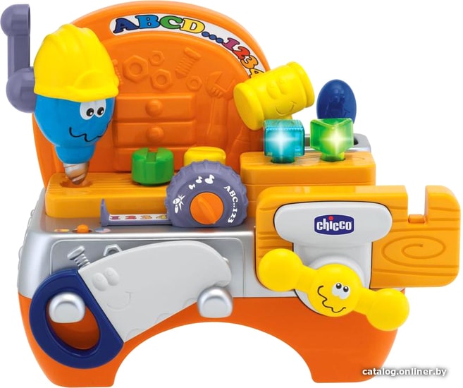 

Интерактивная игрушка Chicco Говорящий набор плотника 00069032000180