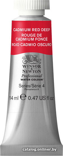 

Акварельные краски Winsor & Newton Professional 105097 (14 мл, насыщенно-красный кадмий)