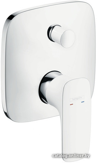 

Смеситель Hansgrohe PuraVida 15447400 (хром/белый)