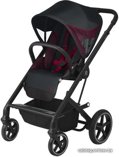 

Универсальная коляска Cybex Balios S Lux 2021 Scuderia Ferrari (2 в 1, victory black)