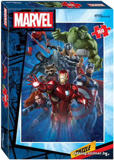 

Пазл Step Puzzle Marvel new 94125 (160 эл)