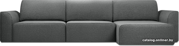 

Угловой диван Divan Байвин-2 Soft Grey 177389 (рогожка, серый)