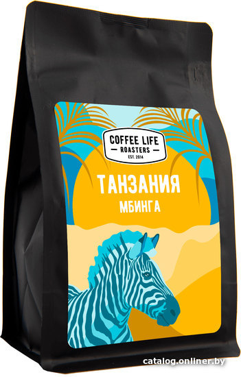 

Кофе Coffee Life Roasters Танзания Мбинга зерновой 1 кг