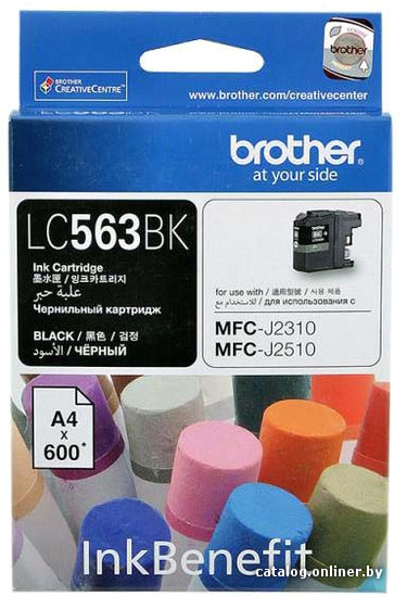 

Картридж Brother LC563BK