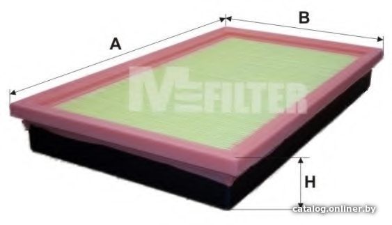 

Воздушный фильтр Mfilter K168