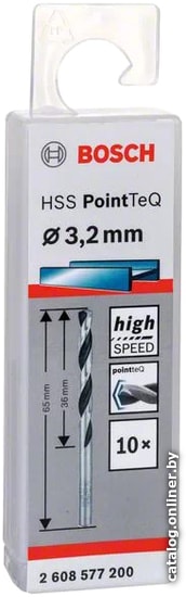

Набор оснастки Bosch 2608577200 (10 предметов)