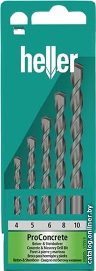 

Набор оснастки Heller 17755 9 (5 предметов)