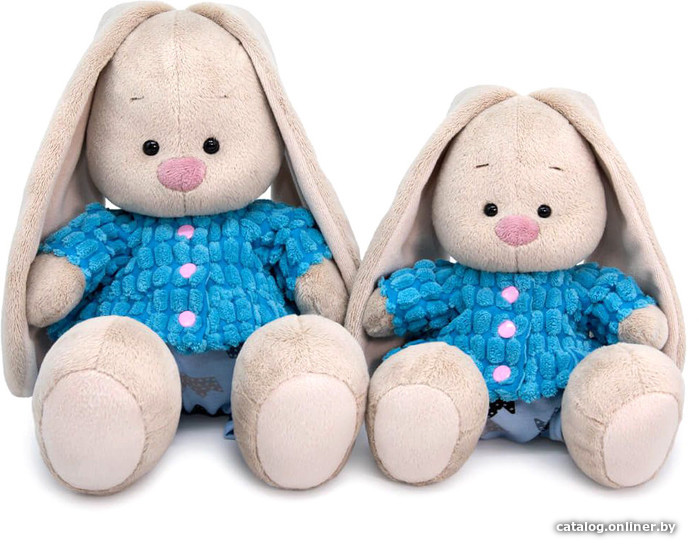 

Классическая игрушка BUDI BASA Collection Зайка Ми в голубой курточке и штанишках SidS-503 (18 см)