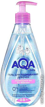 

Гель детский AQA baby для подмывания девочек 400 мл