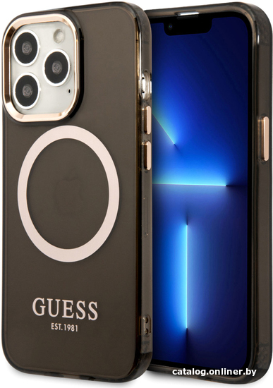 

Чехол для телефона CG Mobile Guess для iPhone 13 Pro Max GUHMP13XHTCMK