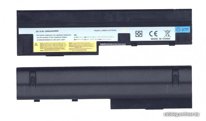 

Аккумуляторы для ноутбуков RageX Lenovo IdeaPad S10-3 (L09S6Y14) 56Wh, черный