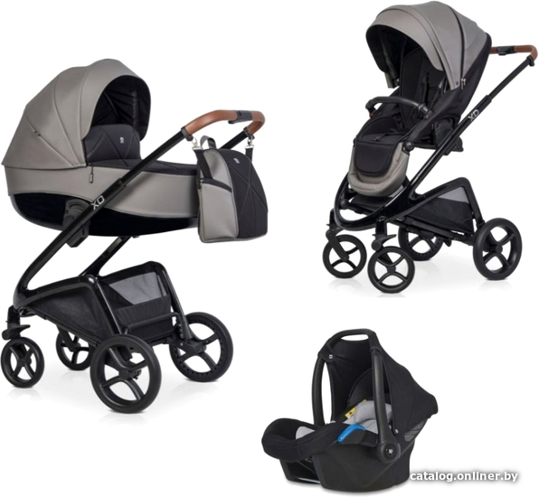 

Универсальная коляска Riko XD Black (3 в 1, 01 anthracite)