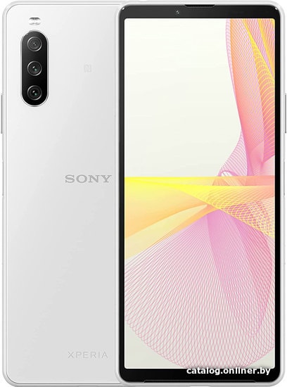 

Смартфон Sony Xperia 10 III XQ-BT52 6GB/128GB (белый)