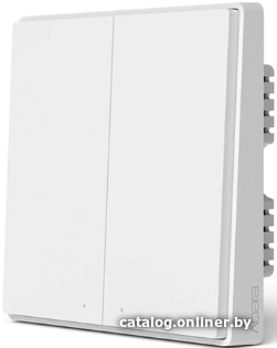 

Выключатель Aqara D1 (двухклавишный, с нейтралью)