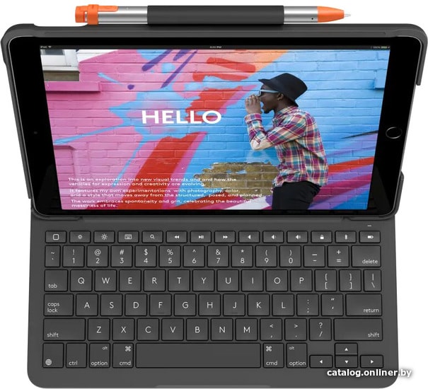 

Клавиатура Logitech Slim Folio