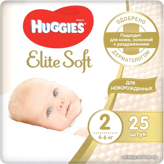 

Подгузники Huggies Elite Soft 2 (25 шт)