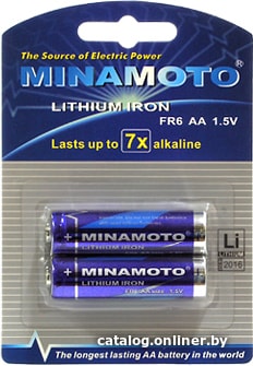 

Батарейка Minamoto FR6 AA 2 шт.