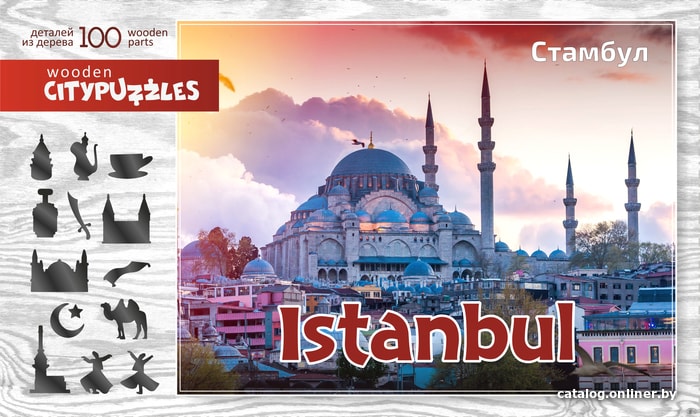 

Мозаика/пазл Нескучные игры Citypuzzles Istanbul
