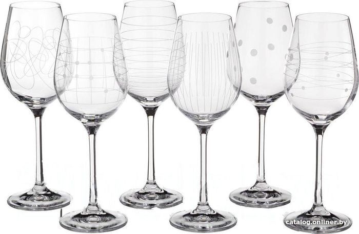 

Набор бокалов для вина Bohemia Crystal Viola Elements 40729/379712/250