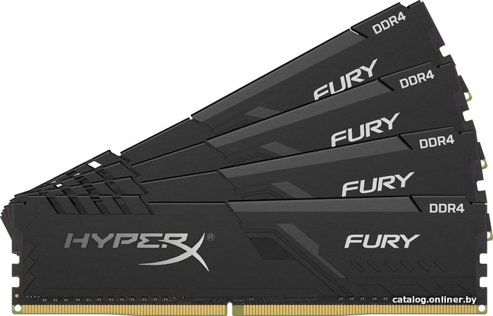 

Оперативная память HyperX Fury 4x4GB DDR4 PC4-24000 HX430C15FB3K4/16