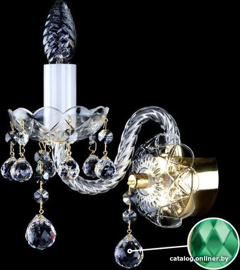 

Бра ArtGlass Mirka I. Full Cut Green