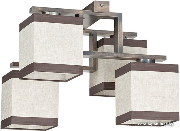 

Припотолочная люстра TK Lighting Lea Gray 409