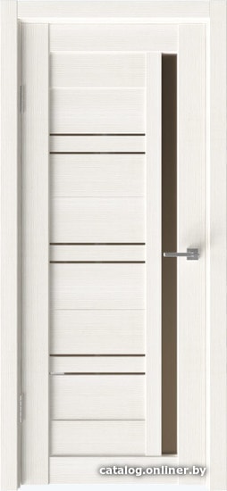 

Межкомнатная дверь IstokDoors Микс-8 ДЧ 60x200 (бьянко/стекло бронза)