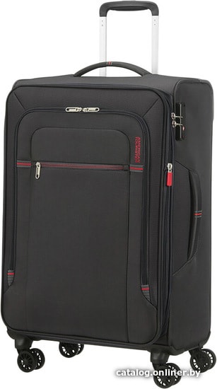 

Чемодан-спиннер American Tourister Crosstrack Grey/Red 67 см