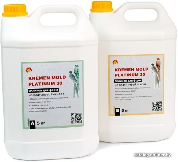 

Силикон для форм Kremen Mold Platinum 30 (10 кг)