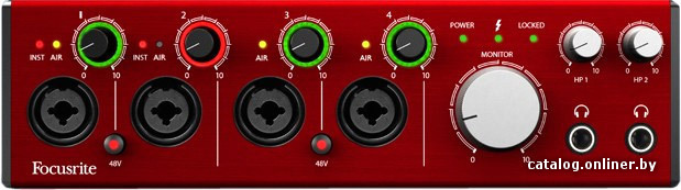 

Аудиоинтерфейс Focusrite Clarett 4Pre