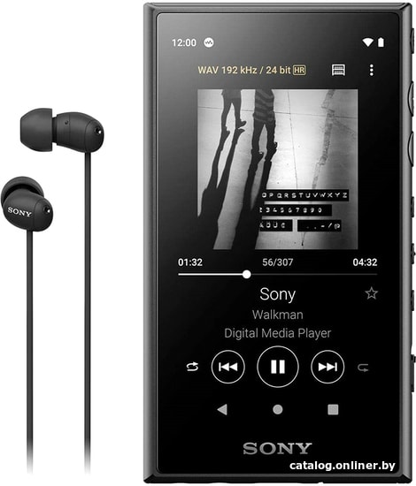 

Hi-Fi плеер Sony Walkman NW-A105HN (черный, с наушниками)