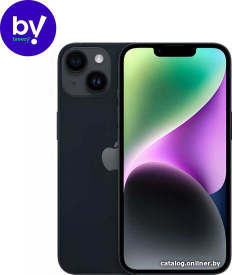 

Смартфон Apple iPhone 14 eSIM 128GB Неиспользованный by Breezy, грейд N (полуночный)