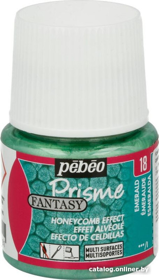 

Краска для стекла и керамики PEBEO Fantasy Prisme 166018 (45 мл, изумрудный)