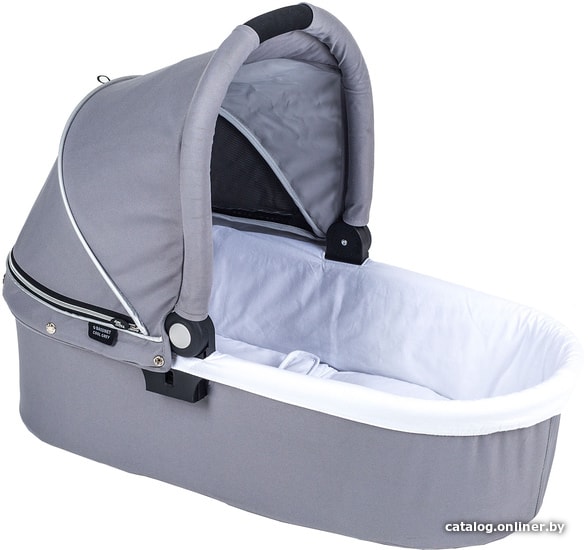 

Люлька без шасси Valco Baby Q Bassinet (cool grey)