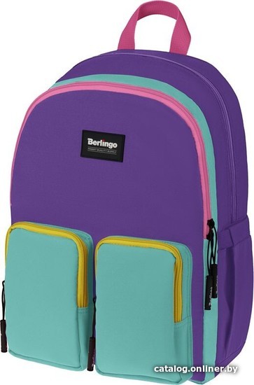 

Школьный рюкзак Berlingo Lilac mint RU08102