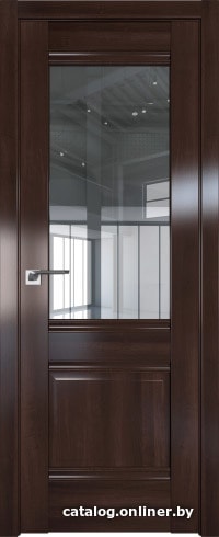 

Межкомнатная дверь ProfilDoors 2X 60x200 (орех сиена/стекло прозрачное)