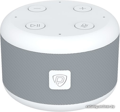 

Умная колонка Prestigio SmartVoice (светло-серый)