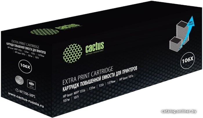 

Картридж CACTUS CS-W1106-MPS (аналог HP W1106A)