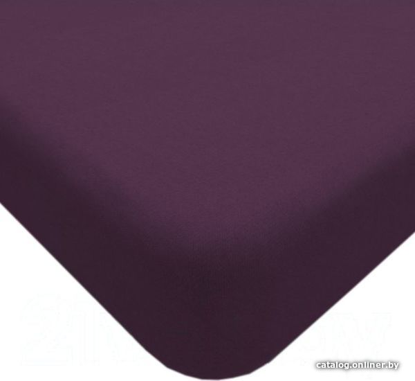 

Постельное белье Lovkis Home Трикотаж 120x200 Мр0010-16 (баклажан)