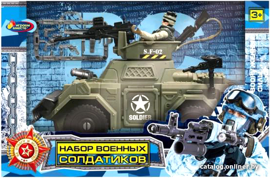 

Бронетранспортер Играем вместе 2001Y096-R