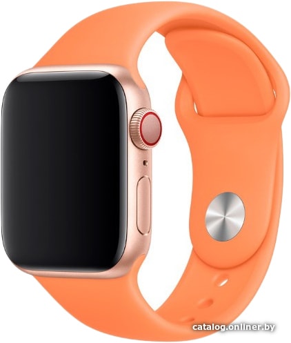 

Ремешок Apple спортивный 40 мм (свежая папайя, S/M и M/L) MV742